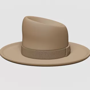 Wild West Hat Style #RoZ - Model thumbnail 2