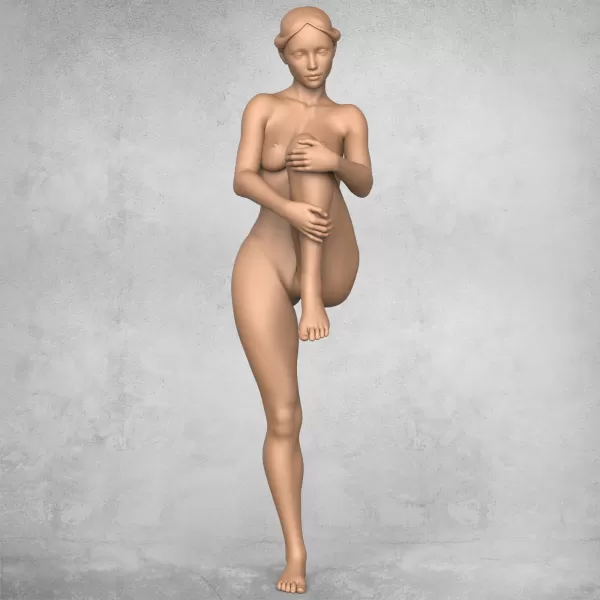 Yoga Female Pose Collection - Model preview 13