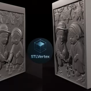 Christmas Candle - Model thumbnail 4