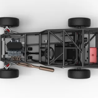 Dwarf car Base Scale 1:25 - Model thumbnail 11