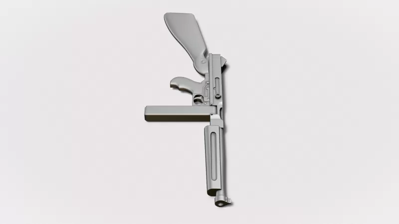 Tommy Gun (Straight Magazine) #RoZ - Model preview 7