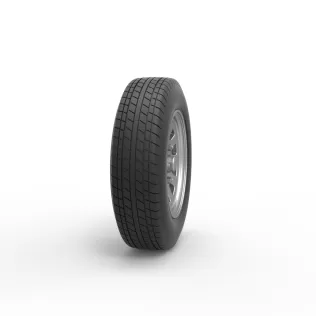 Wheel of New Zealand Ministock car Scale 1:25 - Model thumbnail 3