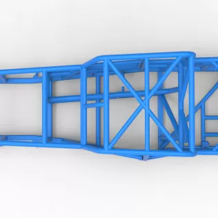 Frame of Dwarf car Version 2 Scale 1:25 - Model thumbnail 9