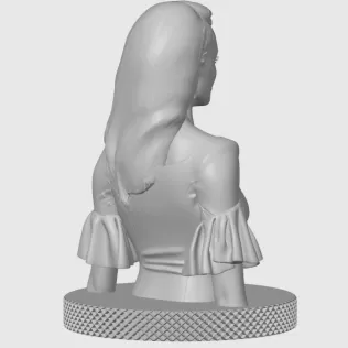 Penélope Cruz 3D Bust Print - Model thumbnail 8