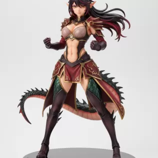 Modelo de chica dragón kemonomimi - Model thumbnail 1