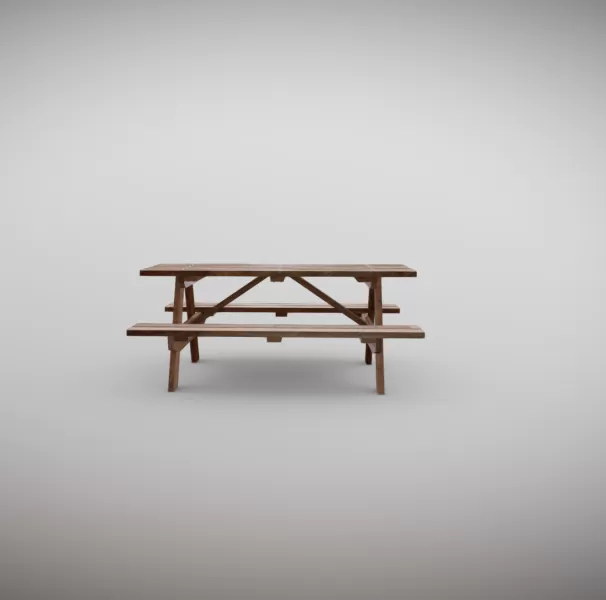 PICNIC TABLE - Model preview 2