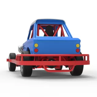 New Zealand Vintage Stock car Scale 1:25 - Model thumbnail 15