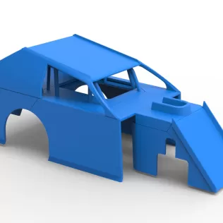 Shell of Mod Lite Race car Scale 1:25 - Model thumbnail 17