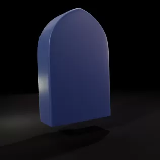 Apóstol San Pedro Estilo Chibi - Modelo 3D Imprimible - Model thumbnail 4