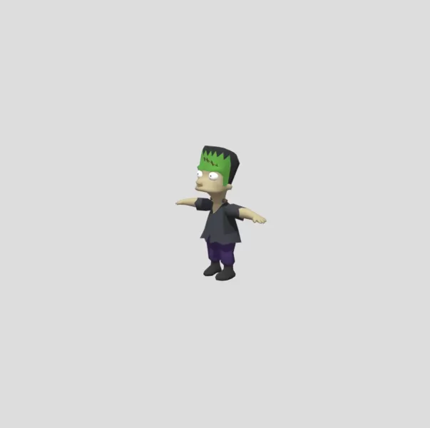 The Simpsons Hit & Run - Model preview 1