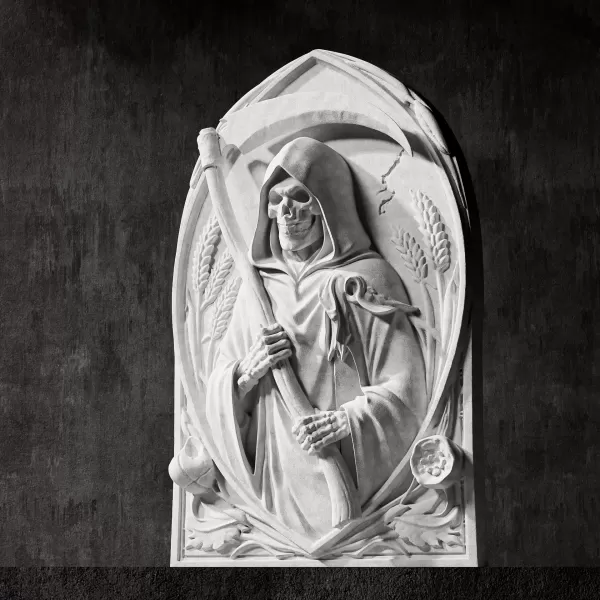 Grim Reaper Wall Panel #RoZ - Model preview 2