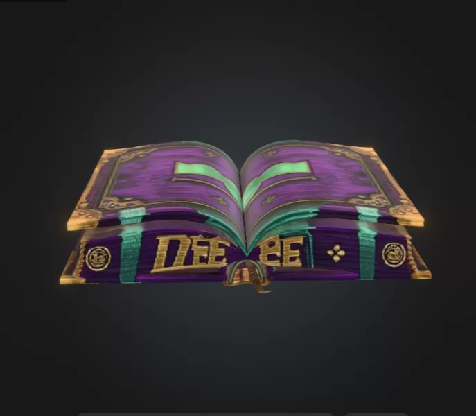 Mystery Book - Model preview 1