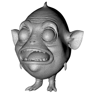 Odd Creatures Collection – Cute Creepy Kitbash High-Poly Monster - Model thumbnail 13