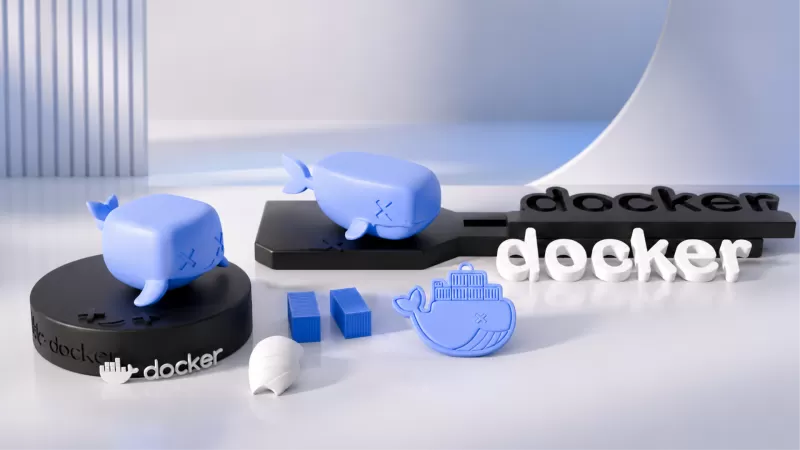 Docker Inspired Collectible Set - Model preview 3