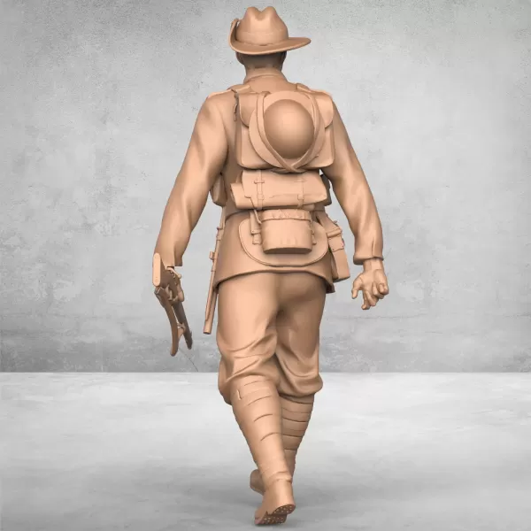 Military Soldier - Model preview 2