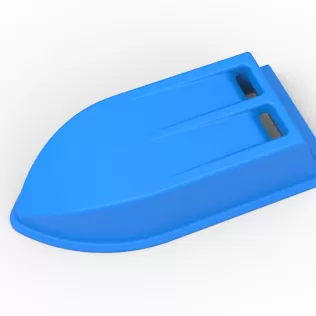 Air Scoop of Northeast Dirt Modified stock car Scale 1:25 - Model thumbnail 2