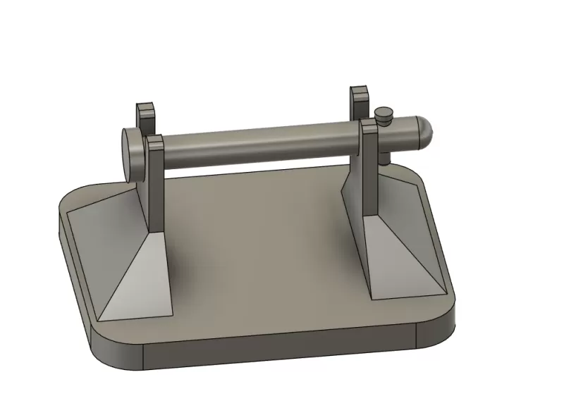 Unwinder for soldering tin - Model preview 1