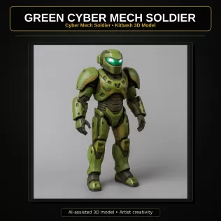 Creature Mech Beasts Kitbash High-Poly 3D Model Pack - Model thumbnail 12