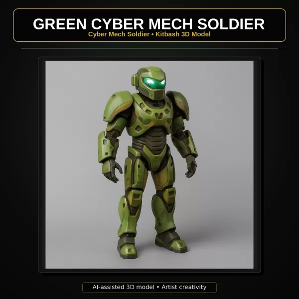 Creature Mech Beasts Kitbash High-Poly 3D Model Pack - Model preview 12