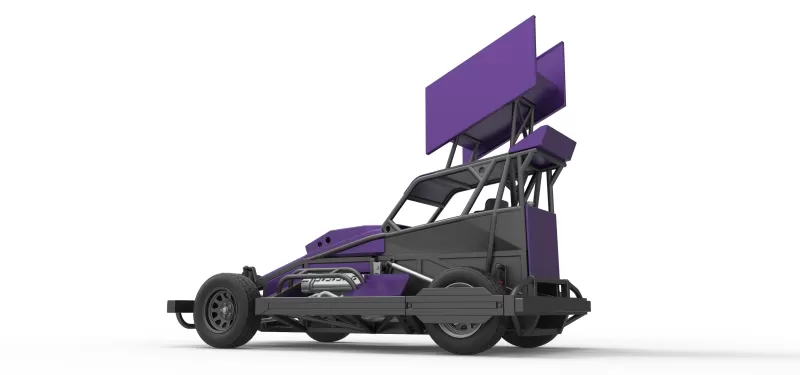 New Zealand Superstock car Version 4 Scale 1:25 - Model preview 13