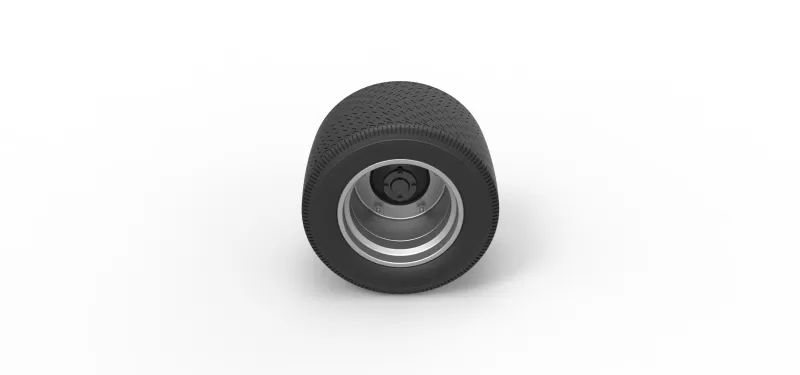 Wheel from Asphalt Modified stock car Version 6 Scale 1:25 - Model preview 6