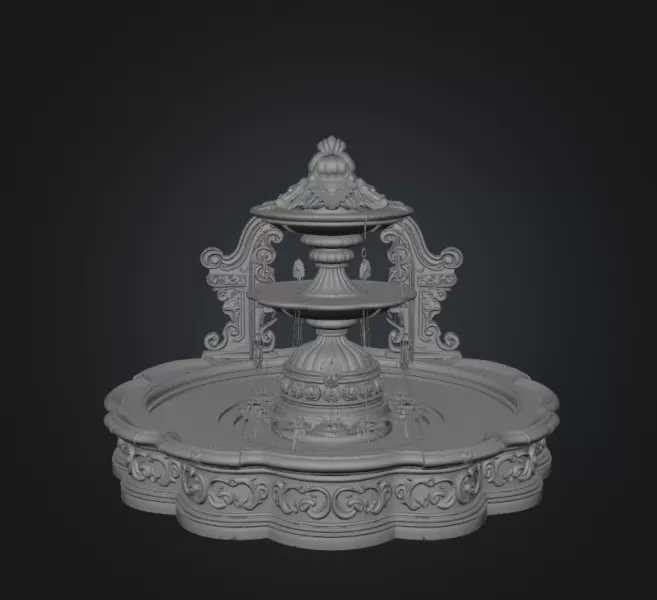 Fountain - Model preview 2