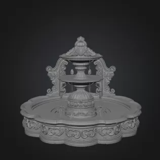 Fountain - Model thumbnail 2