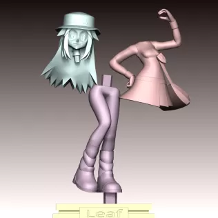 Leaf - Pokemon - Model thumbnail 10