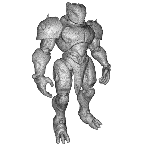 Emberforge Guardians — High-Poly Kitbash Character Pack (10 Mode - Model preview 21