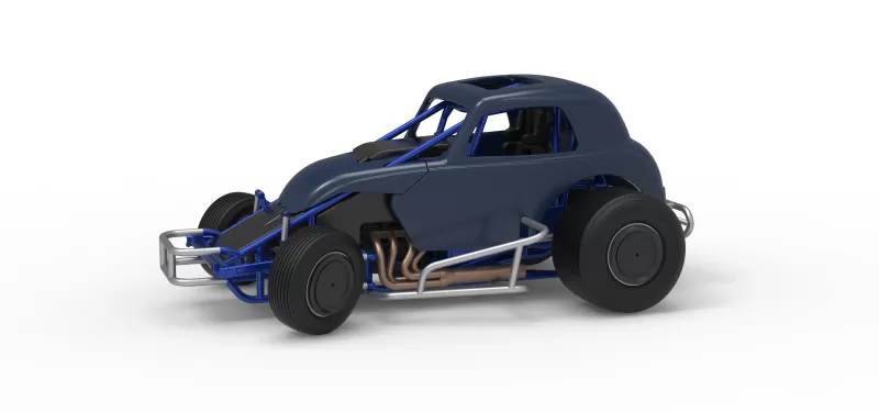 Super rod Version 4 while turning Scale 1:25 - Model preview 1