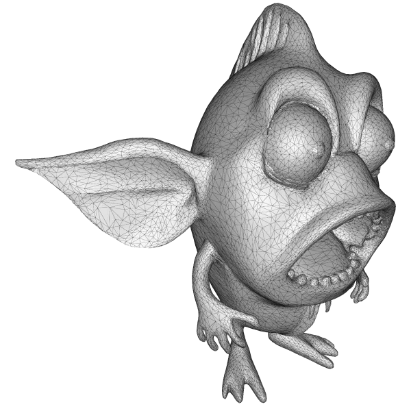 Oddball Creature Set – Fantasy Weirdlings Kitbash High-Poly 3D - Model preview 15