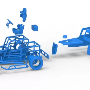 Dwarf car Version 2 Scale 1:25 - Model thumbnail 28