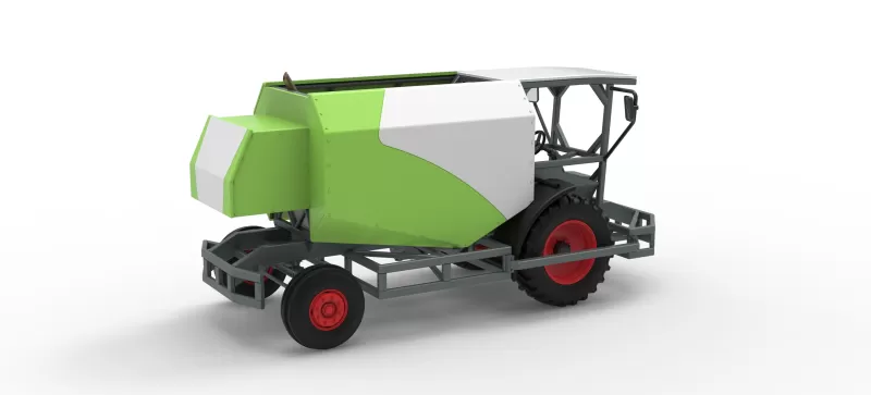 Racing Combine Harvester Scale 1:25 - Model preview 18