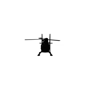 Decorative Helicopter 3D Printable Model - Model thumbnail 2