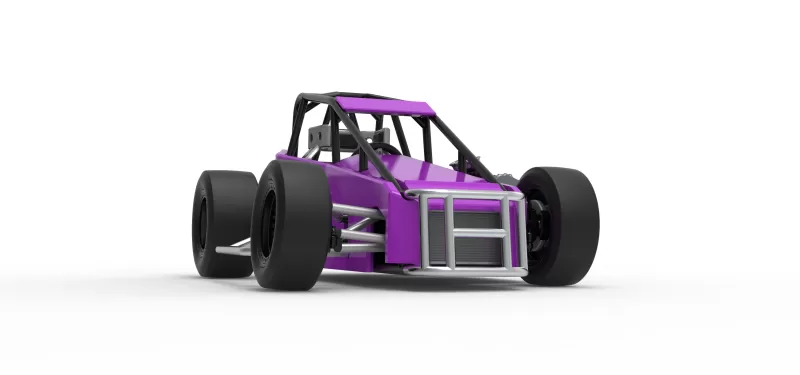 Three Quarter Midget Scale 1:25 - Model preview 27