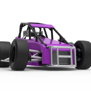 Three Quarter Midget Scale 1:25 - Model thumbnail 27
