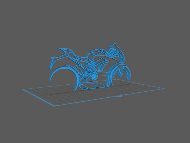 Ducati - Panigale V4 Wall Art - Model preview 2