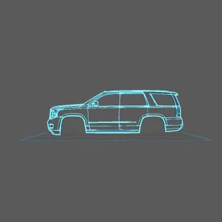 GMC - Yukon 2015 Wall Art