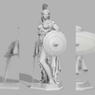 Athena - Warrior Goddess - Model thumbnail 4