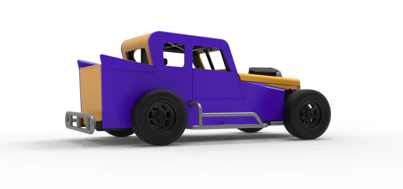 Dwarf car Version 2 Scale 1:25 - Model preview 21