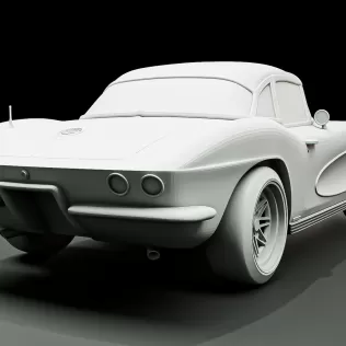 Chevrolet Corvette C1 #RoZ - Model thumbnail 6