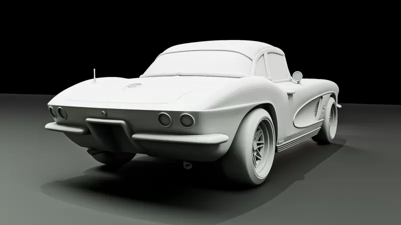 Chevrolet Corvette C1 #RoZ - Model preview 6