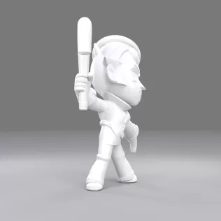 Gray (Original) - Brawl Stars - Model thumbnail 1
