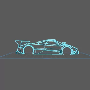 Pagani - Zonda revolution Wall Art