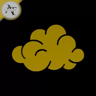 Simple Cloud Symbol - 2D Art