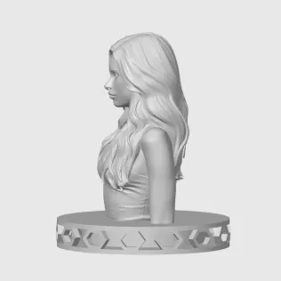 Nina Dobrev 3D Bust Print - Model thumbnail 6