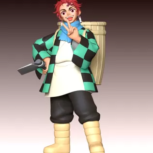 Tanjiro Kamado - Model thumbnail 3