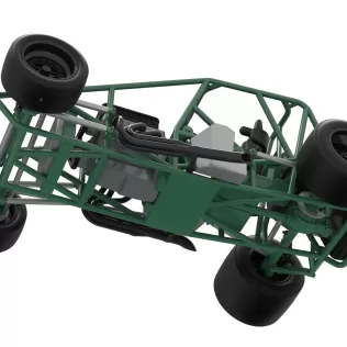 Pavement Silver Crown Car Base Scale 1:25 - Model thumbnail 3