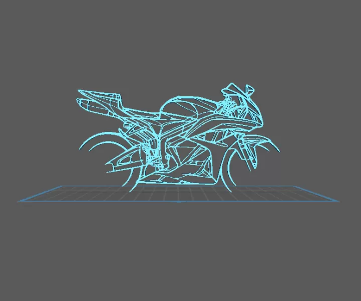 Honda - CBR 600 RR Wall Art - Model preview 2