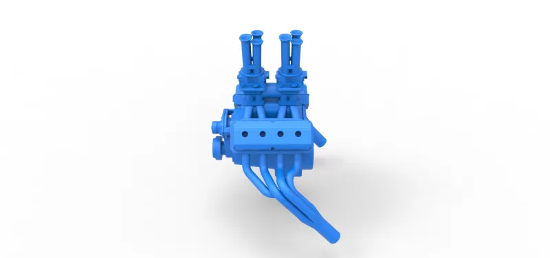 Engine of Gasser Version 2 Scale 1:25 - Model preview 9